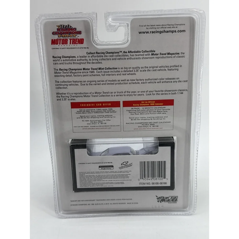 Racing Champions Mint Motor Dodge Super Bee Diecast Car 1:64 White Trend